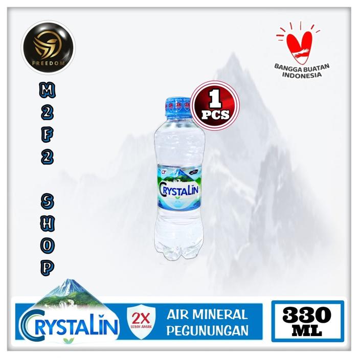 Gambar Air Mineral Crystalin pH8+ Semua Varian | Gelas | Botol Pet | Galon - 1 Pcs 330 ml dari M2F2 Shop - Paseban undefined Tokopedia