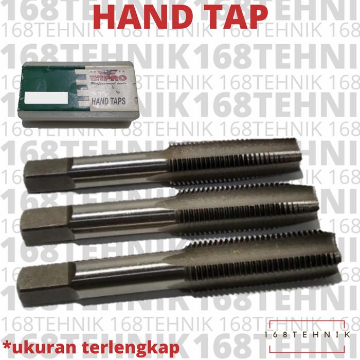 Gambar HANDTAP SEMUA UKURAN / HAND TAP M3 M4 M5 M6 M8 M10 M12 M14 / TAP WIPRO - M7X0.75 dari 168Tehnik undefined Tokopedia