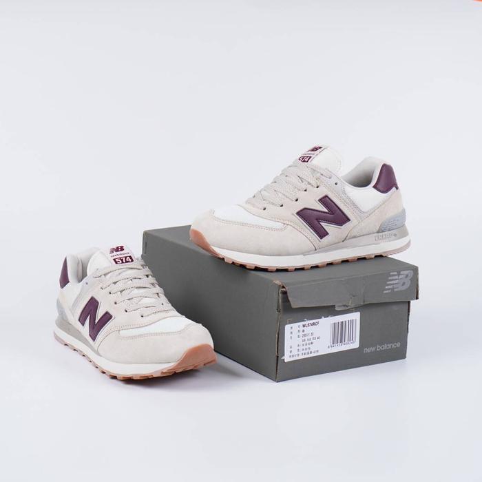 Burgundy Sneakers New Balance Ml574 Maroon Shop New Balance, New