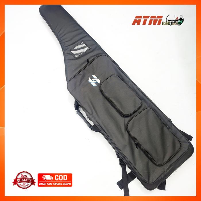 Gambar TAS PCP POMPA SAKU AKSESORIS RANSEL JINJING BUSA TEBAL BERBURU HUNTING - Hitam dari ATM Laras undefined Tokopedia