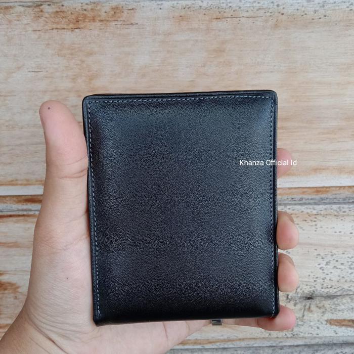 Gambar Dompet Kulit Sapi Pria | Dompet Kulit Standar | Dompet Hitam - Hitam dari Khanza Office Id undefined Tokopedia