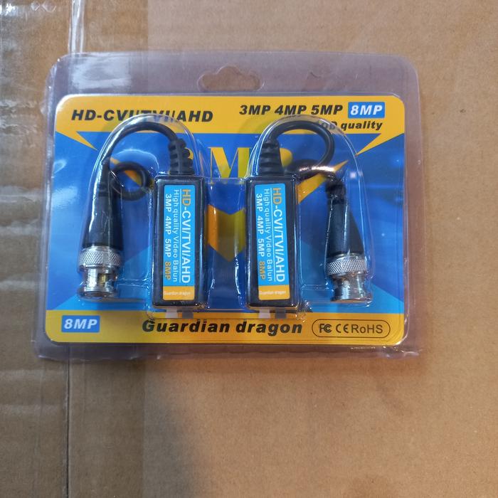 Gambar BALUN CCTV PASIF 1CHANEL (TVI.ANALOG.AHD.CVI) - Balun 8MP dari sinarjaya cctv undefined Tokopedia