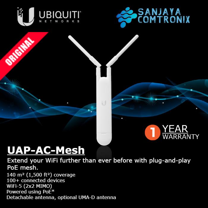 Gambar Unifi AC Mesh UAP-AC-M dari SANJAYA COMTRONIX undefined Tokopedia