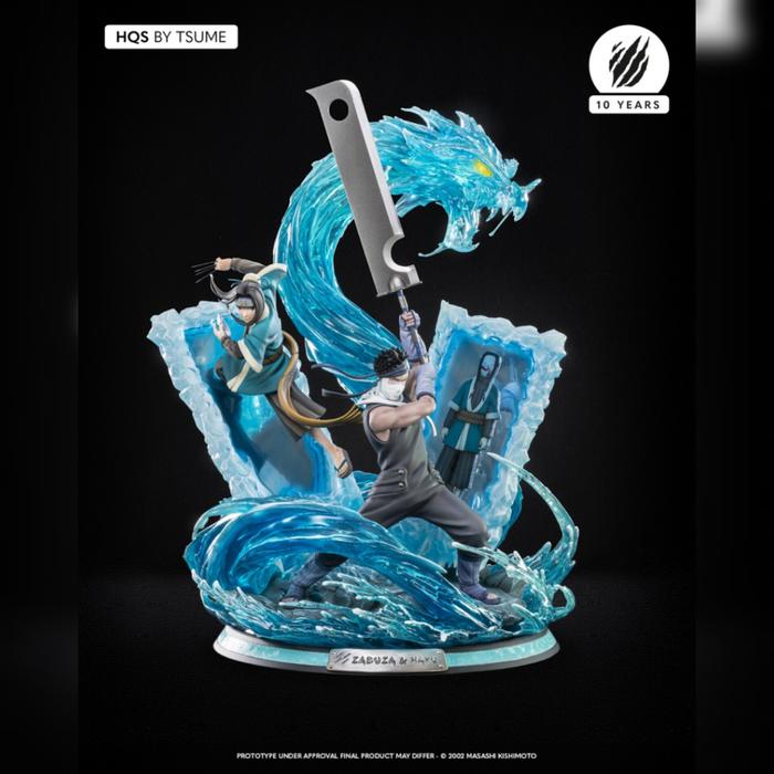 Statue Tsume Zabuza & Haku - Naruto - Neuve Sous Emballage Scellé