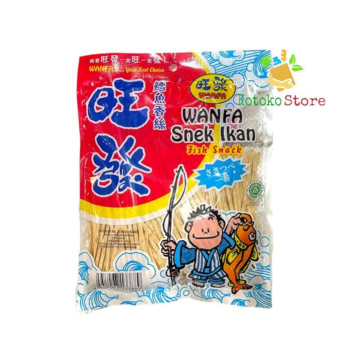 Gambar Wanfa Snek Ikan / Juhi Ikan / Dried Fish Fillet / Fish Snack - Wanfa 120gr dari Kotoko Store undefined Tokopedia