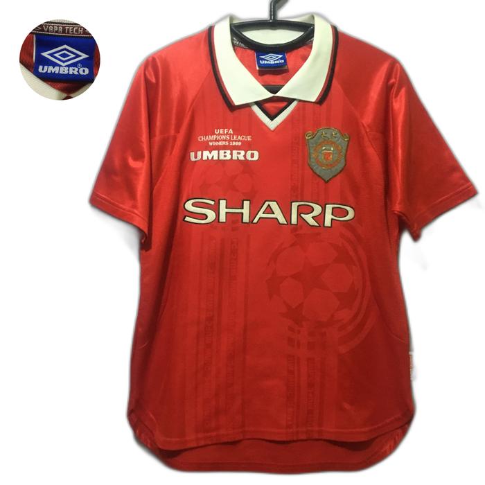 Umbro Man United Treble Winning Shirt 1999-00 Manchester United