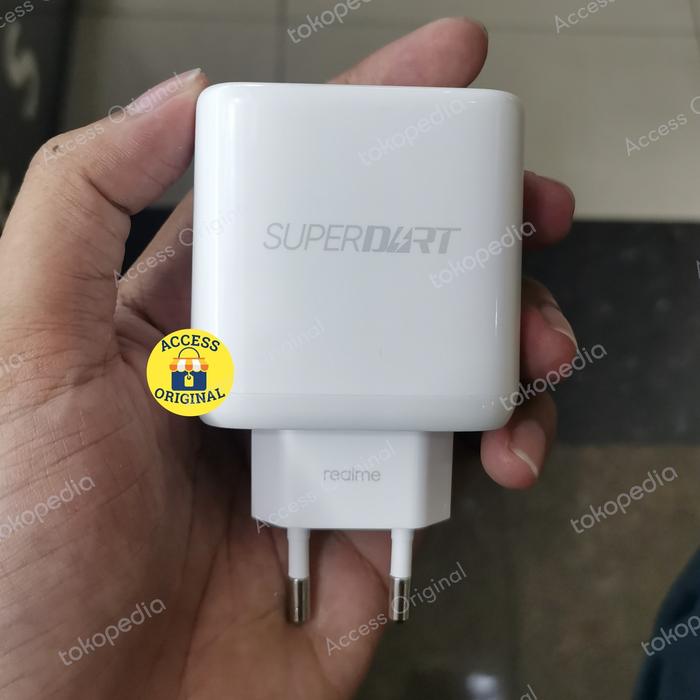 Gambar Charger Adaptor Superdart 65W Realme 7 Pro X50 Pro Narzo 20 Pro Ori - Adaptor 65W dari Access Original undefined Tokopedia