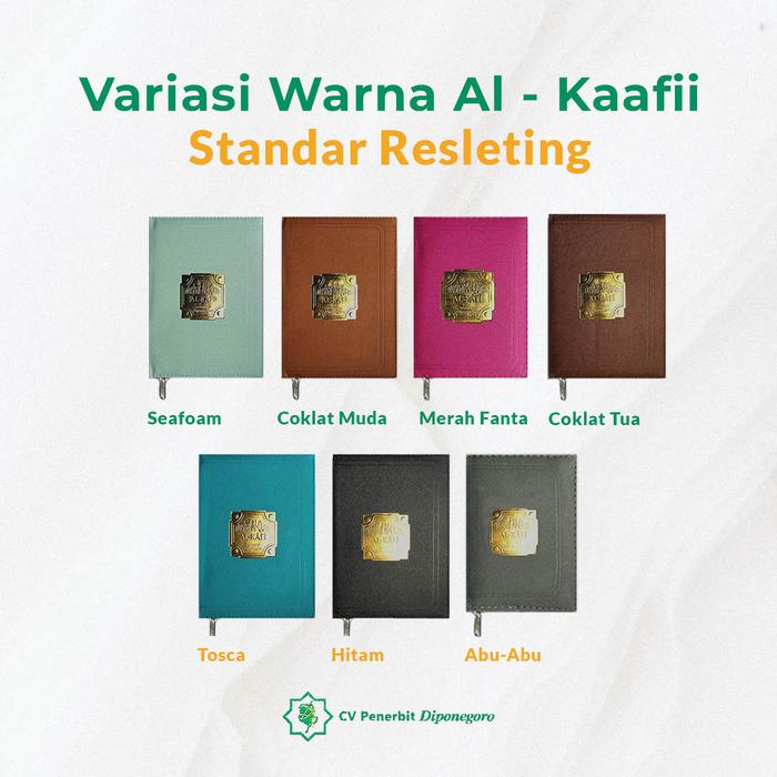 Gambar Mushaf Al-Kaafi Al-Qur'an Tanpa Terjemah Kertas Krem - Standard Rslt dari CV Penerbit Diponegoro undefined Tokopedia