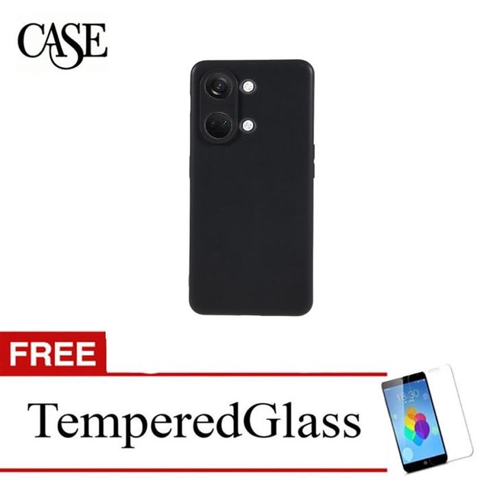Gambar Soft Case for OnePlus Nord 3 2023 - 6.74 inch - Gratis Tempered Glass - Black dari Mentari Grasindo Teknik undefined Tokopedia
