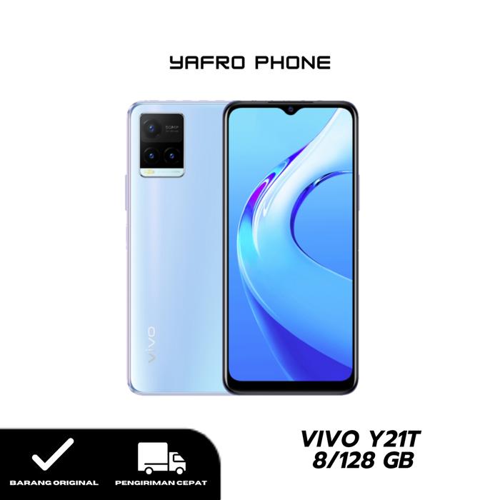 Gambar Vivo Y21T 8/128 Gb - Garansi Resmi VIVO Indonesia - White dari Yafro Phone undefined Tokopedia