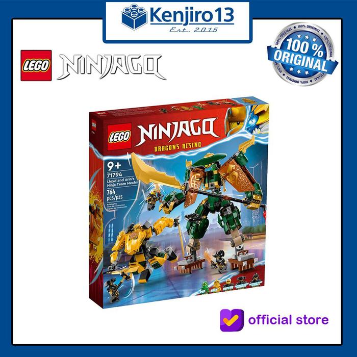 Gambar Lego Ninjago 71794 Lloyd and Arin's Ninja Team Mechs dari KenjiroZ13 undefined Tokopedia