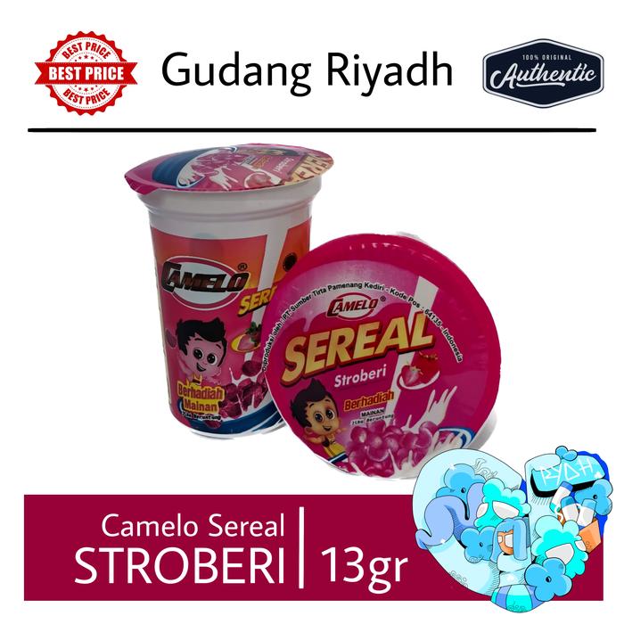 Gambar Camelo Sereal Cup Aneka Rasa 13gr - Stroberi dari Gudang Riyadh undefined Tokopedia