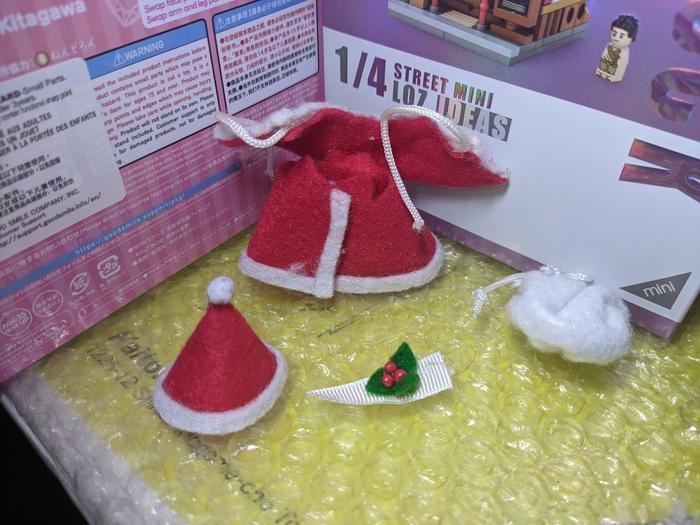 Gambar Jubah Santa Nendoroid Doll Figma FAG Frame Arm Girls Baju Natal Tas - Merah dari Sebastian Shop 747 undefined Tokopedia