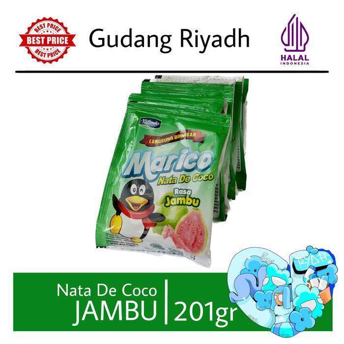 Gambar Marico Nata De Coco Aneka Rasa - Jambu dari Gudang Riyadh undefined Tokopedia