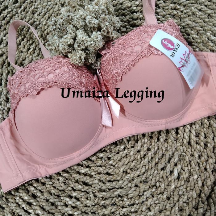 Gambar BRA/BH KAWAT PAKE RENDA ATAS/KANCING 3 - Salem, 42 dari Umaiza Leggings undefined Tokopedia