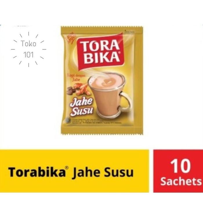 Gambar Kopi Torabika Jahe Susu Sachet per renteng @10bks dari Toko 101 - Seratus Satu undefined Tokopedia