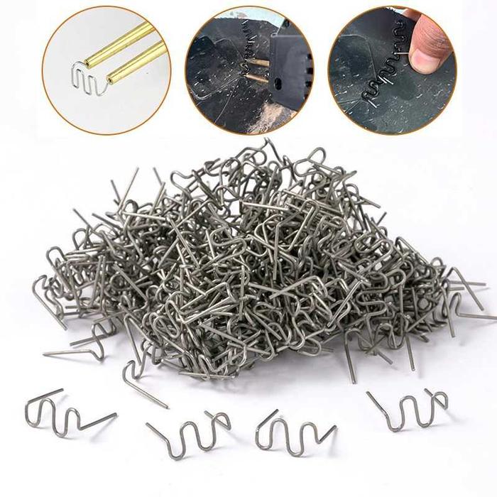 Gambar Taffware Alat Las Plastik Body Bemper Mobil Motor Perbaikan Reparasi Solder Plastic Welding Gun 70W dengan Lampu LED Garansi 1 Tahun - 500PCS Stepler dari BudgetGadget undefined Tokopedia