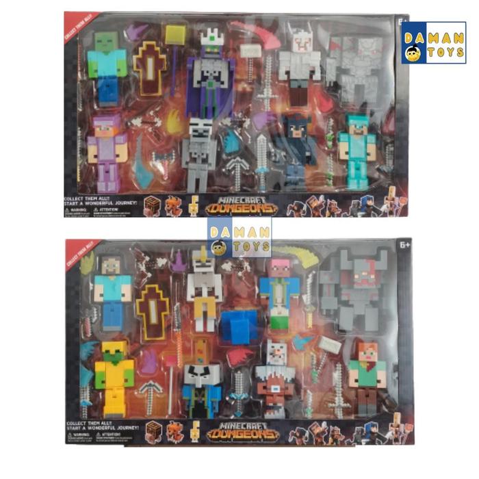 Dungeons Redstone Battle Minecraft Redstone Golem Toy Jual Mainan