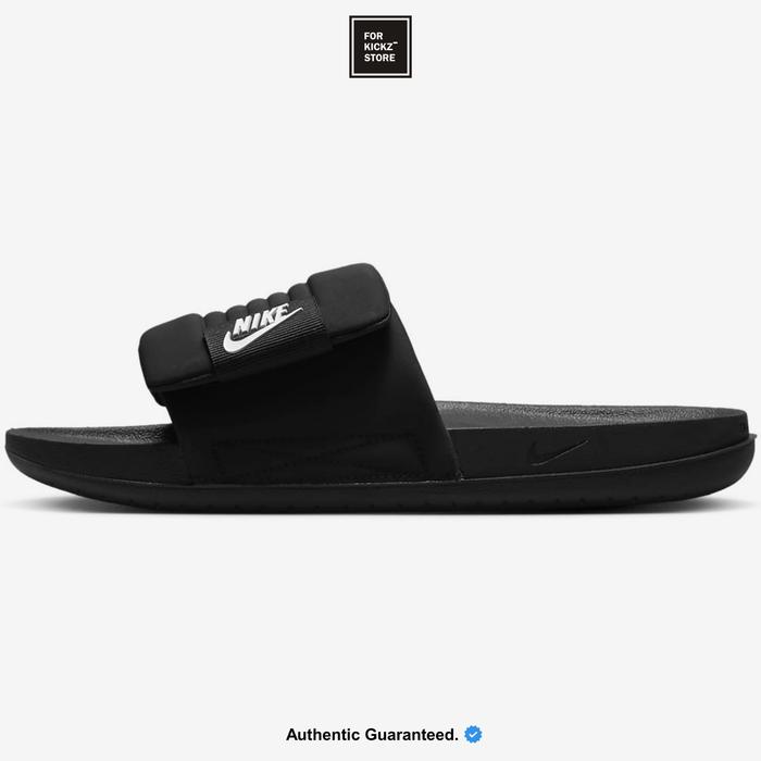 Jual NIKE OFFCOURT ADJUST SLIDES BLACK, 44 Kota Administrasi