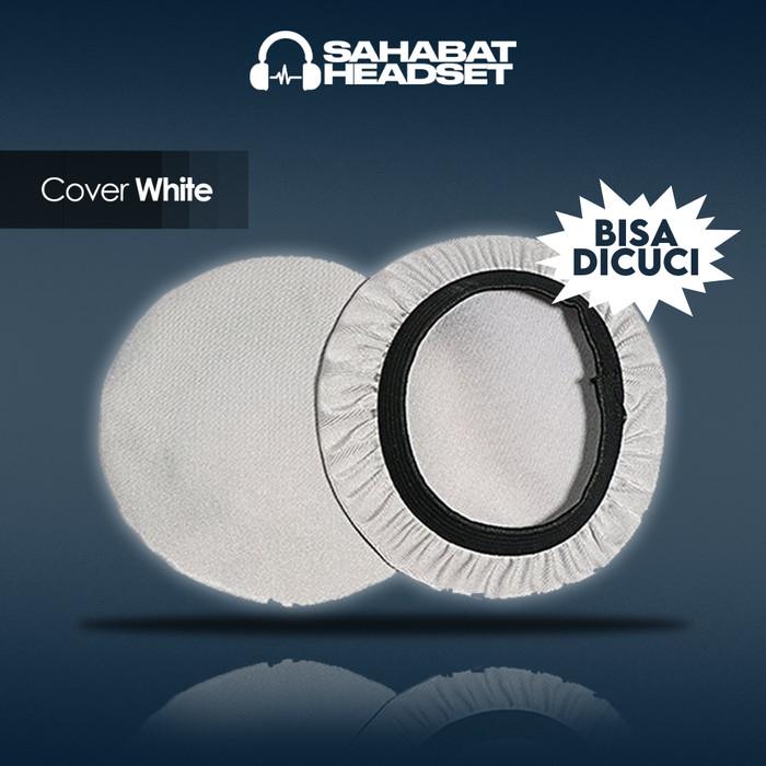 Gambar Earpad Earcup Sennheiser HD 598 518 555 558 559 595 599 569 PC PXE 350 - Cover White dari sahabatheadset. undefined Tokopedia
