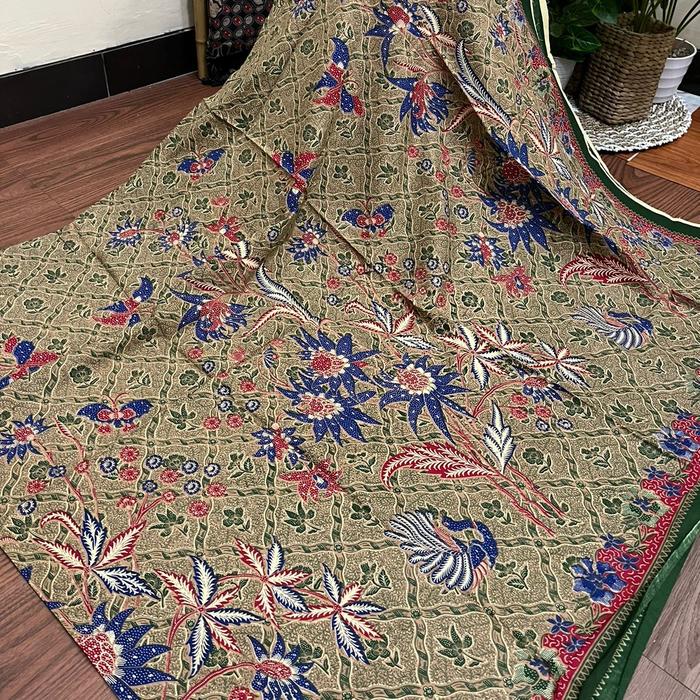 Gambar Batik Solo Sragen kain katun printing motif rumput dari Lestari Batiku undefined Tokopedia