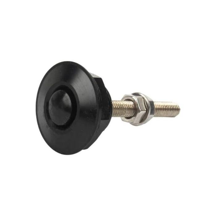 Gambar 30mm Push Button Quick Release Hood Lock Clip Car Bumper Latch Kit - Hitam dari Cyber-MM undefined Tokopedia