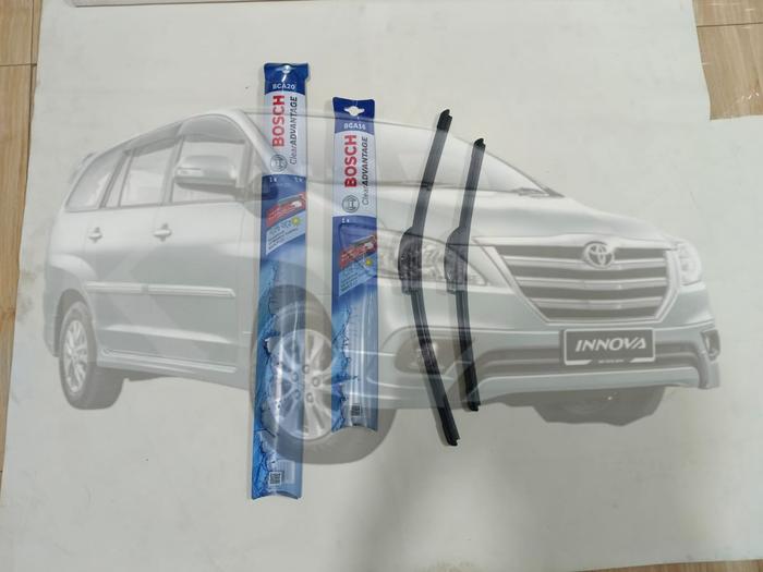 Gambar Wiper Innova 2004-2019 Bosh Pisang Frameles Clear Advantage - 24''&16" dari Handayani Variasi Mobil undefined Tokopedia