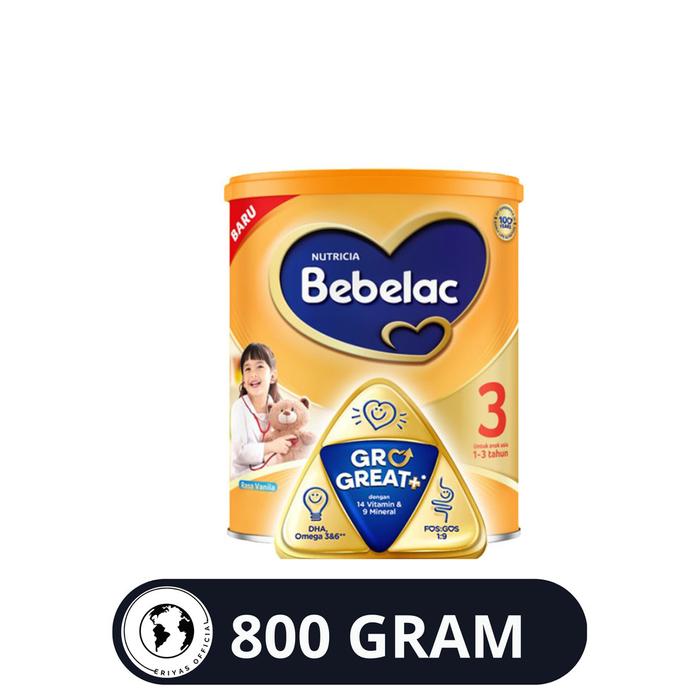 Gambar Susu Bebelac 3 untuk 1-3 Tahun Rasa Madu 800 Gr Gram dari EriyasOfficial undefined Tokopedia
