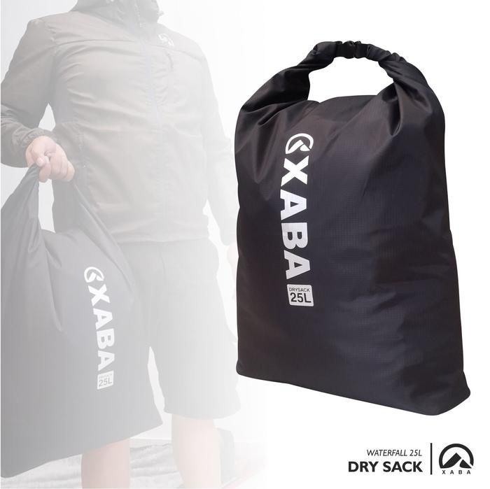 Gambar Dry sack 25 liter XABA - Dry Bag_waterproof bag_liner backpack daypack - Dark Grey dari XABA undefined Tokopedia