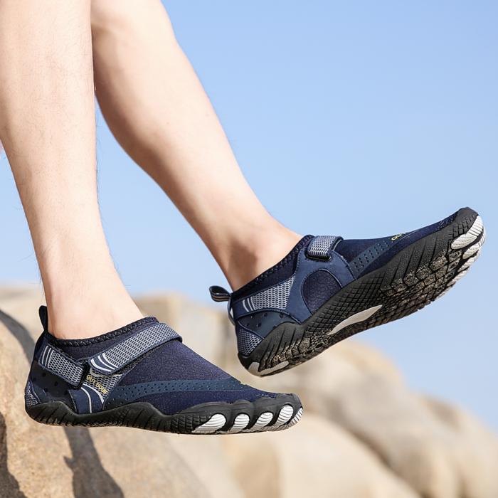 Gambar Sepatu Pantai Air Water Shoes Mancing Hiking Rafting Renang Yoga Selam - Biru tua 484, 43 dari KekalMode undefined Tokopedia