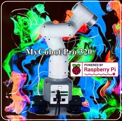 Gambar MyCobot Pro 320 Pi 1 Kg Payload 6 DOF Collaborative Robot Arm dari 2R Hardware & Electronic undefined Tokopedia
