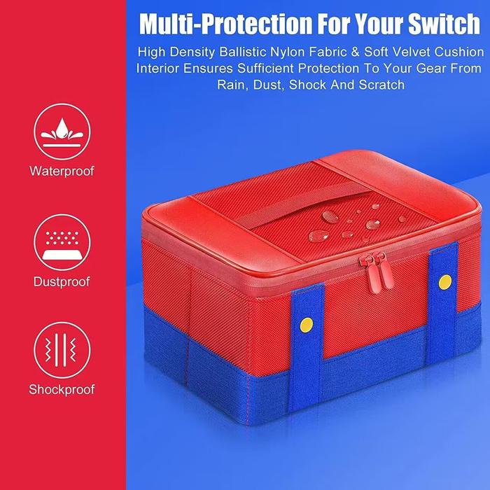 Jual Tas Nintendo Switch Oled V1 V2 Travel Storage Pouch Bag Mario Di ...