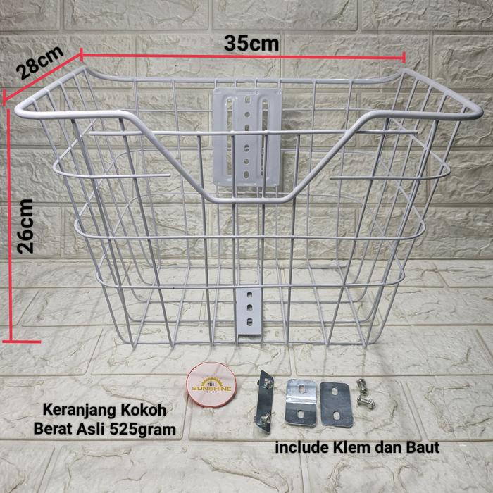 Gambar Keranjang Besi Sepeda Mini CTB City Bike 24 Dan 26 Siera dari LilsunshineshopBikePart undefined Tokopedia