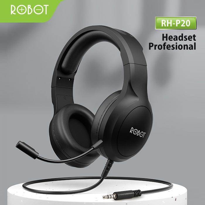 Gambar HEADPHONE ROBOT RH P20 / HEADSET WIRED ROBOT RH-P20 RHP20 JACK 3.5MM dari STONES ACC 89A undefined Tokopedia