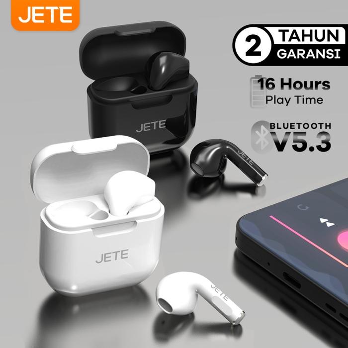 Promo TWS Headset Bluetooth Earbuds JETE CE1 Bluetooth Garansi 2th  Hitam di Osmo Gagdet Indonesia Tokopedia
