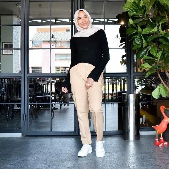 Gambar Baggy Pants American Drill - Cream, XXL dari D'Spiritz undefined Tokopedia