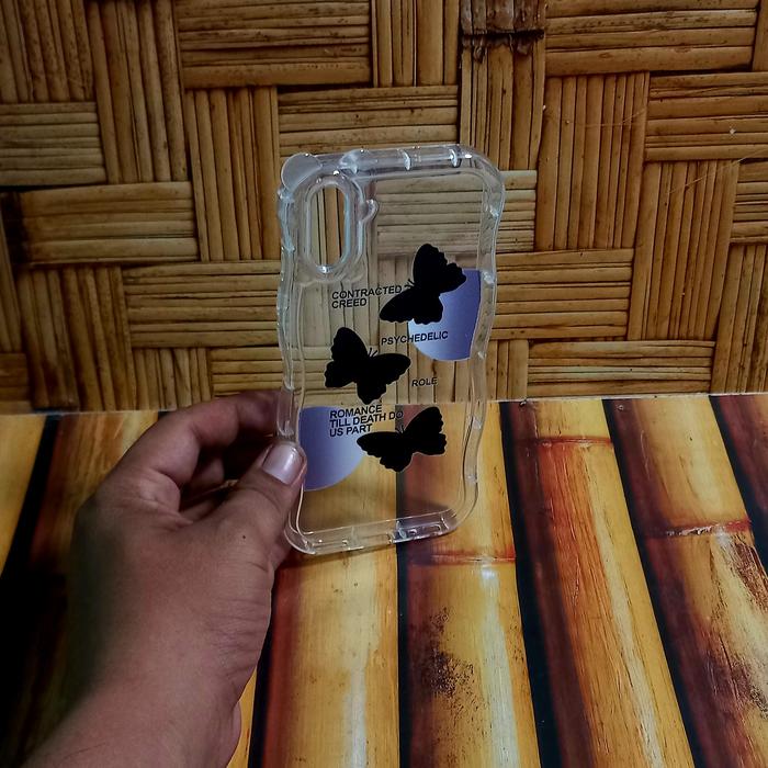 Gambar Case Viv* 1820 1929 Y91c Y1s Softcase Gelombang 3D Motif Bear And Buterfly - Putih dari Dyen Cell undefined Tokopedia