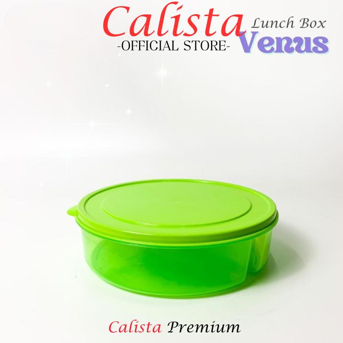 Gambar LUNCH BOX CALISTA VENUS PREMIUM  WADAH TEMPAT BEKAL MAKAN - Venus Hijau dari HOME AND GARDEN INDONESIA undefined Tokopedia