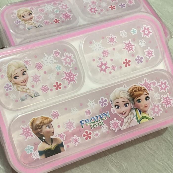 Gambar KOTAK MAKAN FROZEN PRINCESS LUNCH BOX TEMPAT BEKAL SEKAT PUTRI PRINCES - BOTOL FROZEN dari TwinkleBabyAndKids undefined Tokopedia