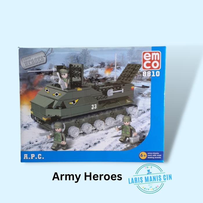 Gambar Mainan EMCO BRIX BRICK Lego Macam Macam Profesi - Army Heroes dari LARIS MANIS CIN undefined Tokopedia
