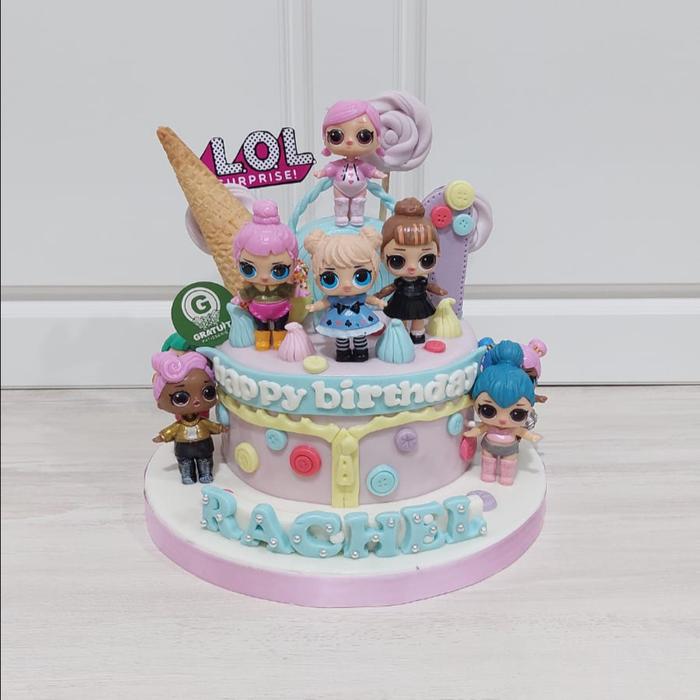 Jual KUE ULANG TAHUN LOL SURPRISE UK 15CM - Jakarta Timur - gratuit