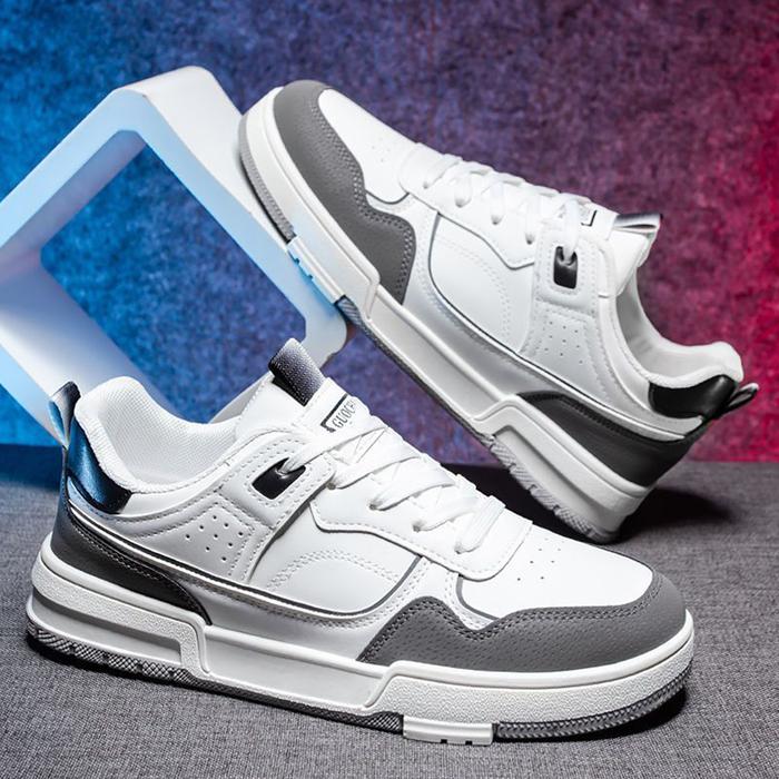 Gambar PANARYBODY Sepatu Pria Sekolah SMA Fashion Trendy  Sneakers Cowok J57 - Putih, 39 dari PANARYBODY.ID undefined Tokopedia