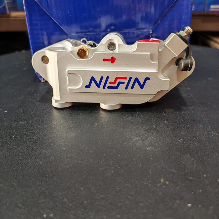 Gambar Kaliper Monoblock NSSN KIRI KANAN 4 PISTON CNC UNIVERSAL BEAT VARIO - Nssn 4p silver dari Laskar Motoshop undefined Tokopedia