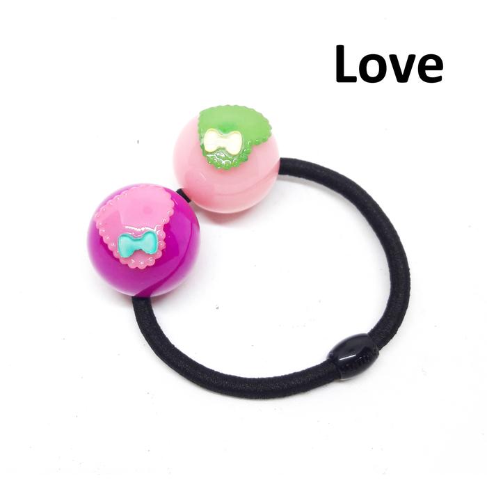 Gambar Harga/20pcs, Kuncir Ikat Rambut Grosir Kunciran Korea Ikat Rambut 1 - Love dari Toko Baru Aksesoris undefined Tokopedia