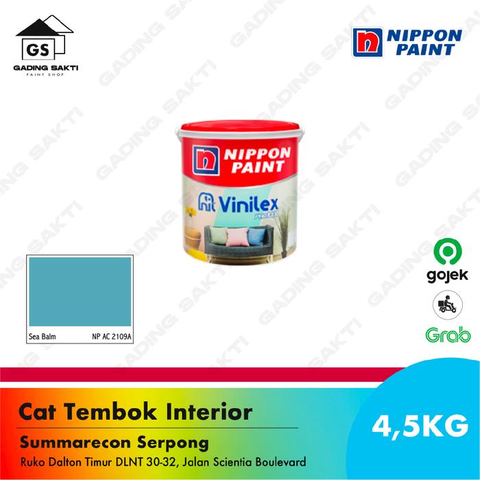 Gambar Nippon Vinilex Pro 1000 Sea Balm (NP AC 2109A) Galon 4,5Kg dari Gading Sakti Paint Serpong undefined Tokopedia