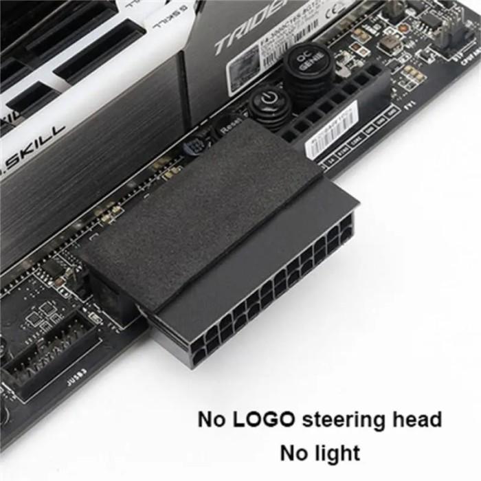 Gambar Atx 24 pin 90 degree Motherboard 24pin RGB Auto Adapter PSU Power - No RGB dari Sinar Pratama Store 11 undefined Tokopedia