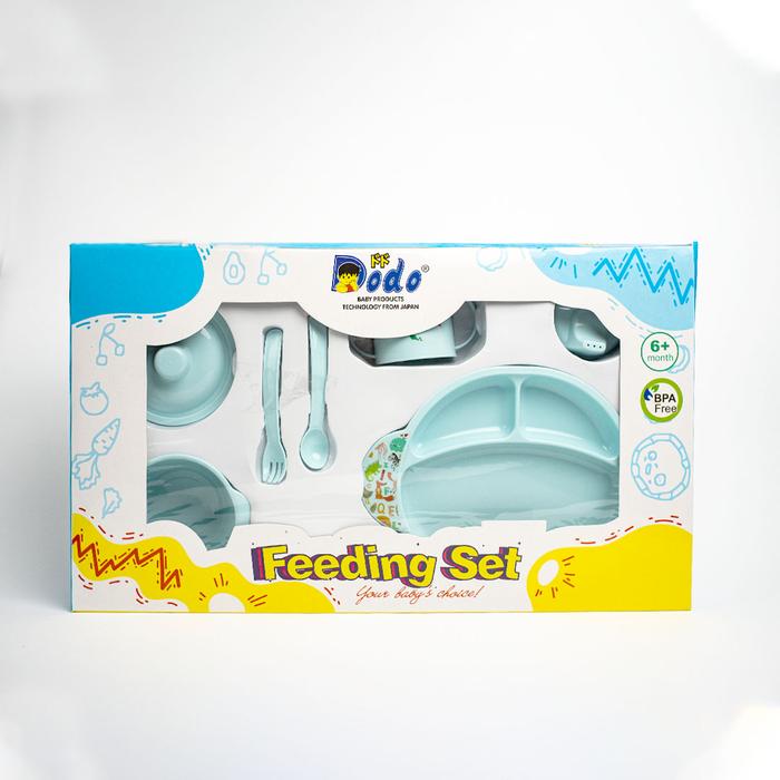 Gambar DODO FEEDING SET 002 - Biru Muda dari Dodo Official undefined Tokopedia