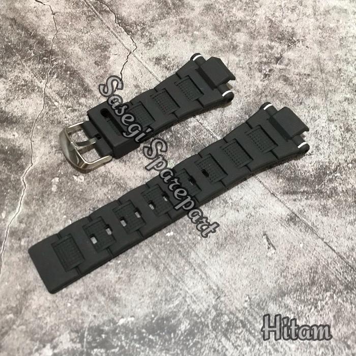 Gambar Tali Jam Tangan Casio G-SHOCK GST-8600 Rubber Strap GST-8600 - Hitam dari Sasegi Sparepart undefined Tokopedia