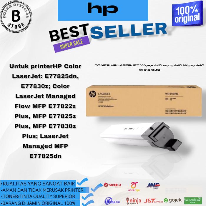 Gambar Paket Toner HP W9190MC W9191MC W9192MC W9193MC ORIGINAL 100% - Hitam dari Bulex Official Store. undefined Tokopedia