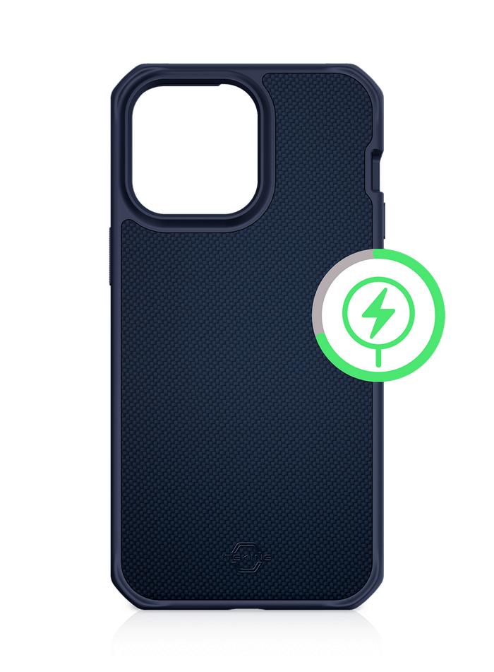 Gambar Case iPhone 14 Pro Max / Plus - ITSKINS Ballistic R // Nylon Casing - Dark Blue, iPhone 14ProMax dari ITSKINS Official Store undefined Tokopedia